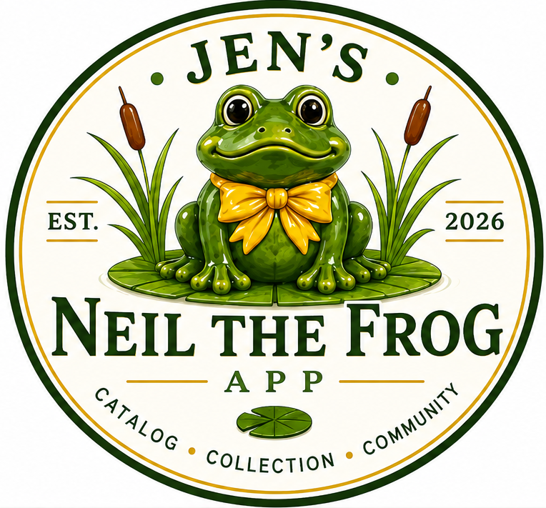 Jen's Neil the Frog Collection